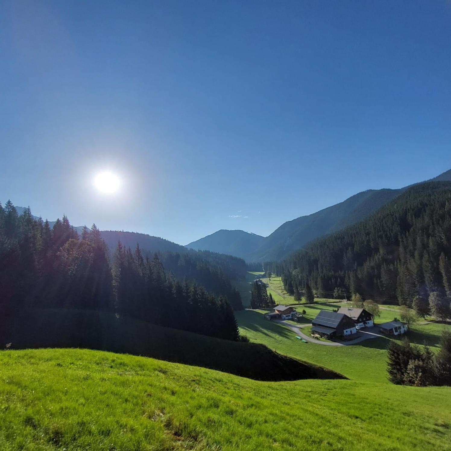 Huette Neuhaus Vila Annaberg im Lammertal Exterior foto
