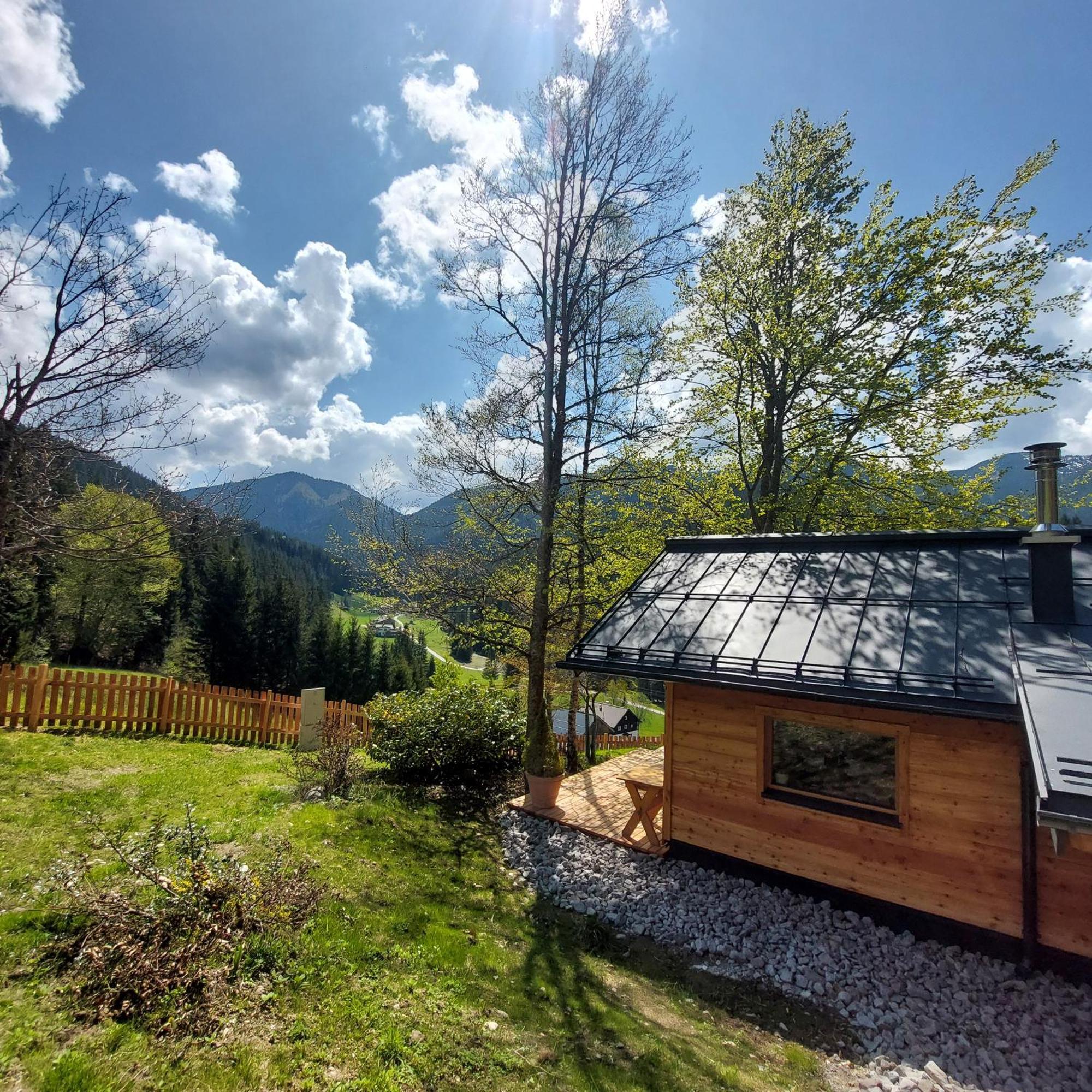 Huette Neuhaus Vila Annaberg im Lammertal Exterior foto