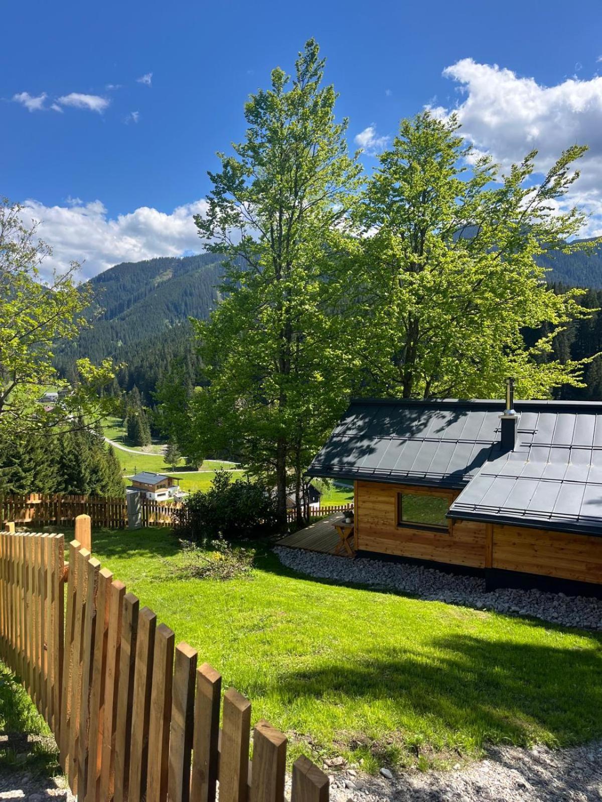 Huette Neuhaus Vila Annaberg im Lammertal Exterior foto
