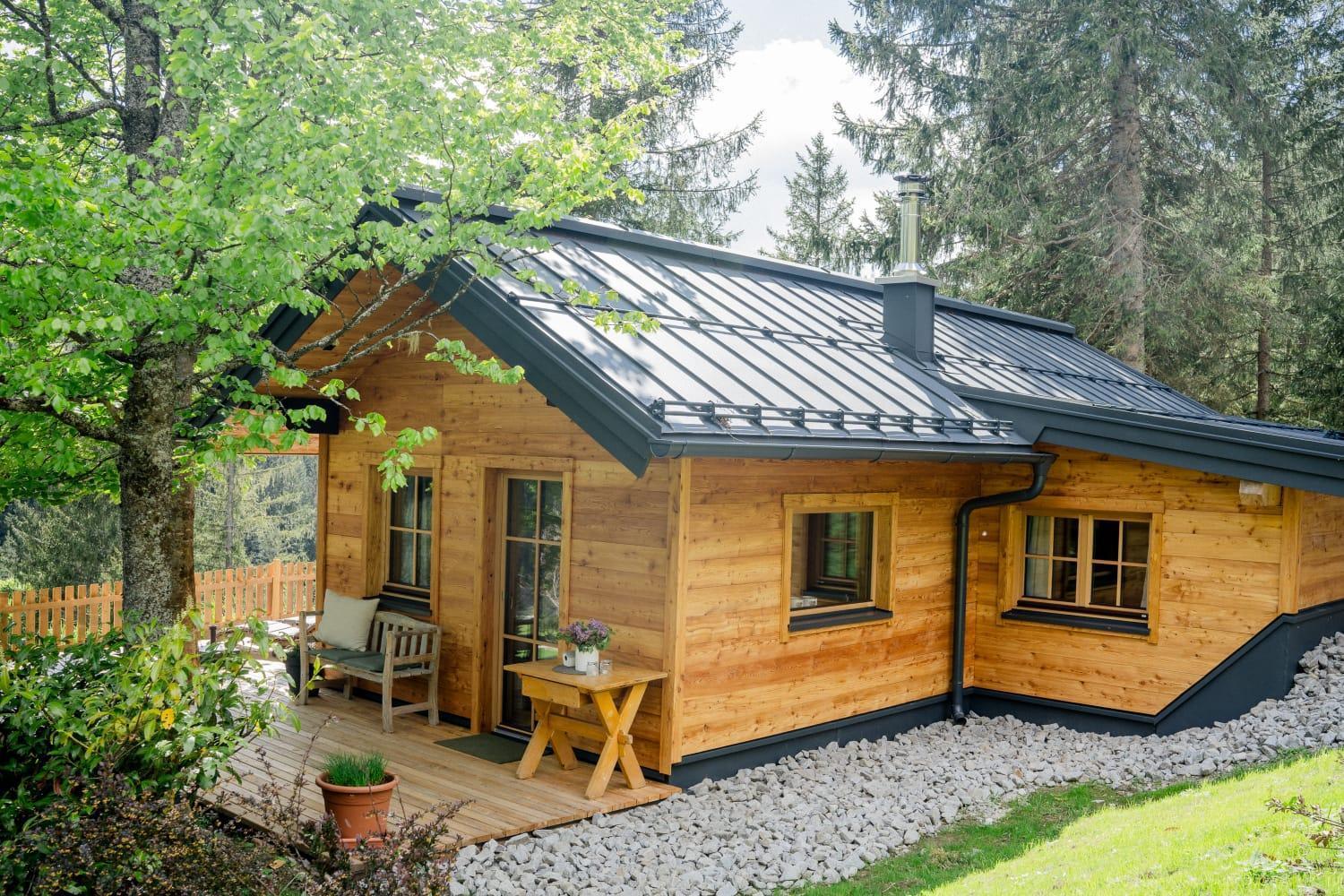 Huette Neuhaus Vila Annaberg im Lammertal Exterior foto